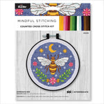 Bucilla Cross Stitch Kit Expressive Bee