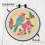 Bucilla Cross Stitch Kit Calming Bird