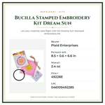 Product Specifications – Bucilla Stamped Embroidery Kit Dream Sun