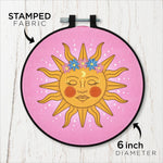 Bucilla Stamped Embroidery Kit Dream Sun