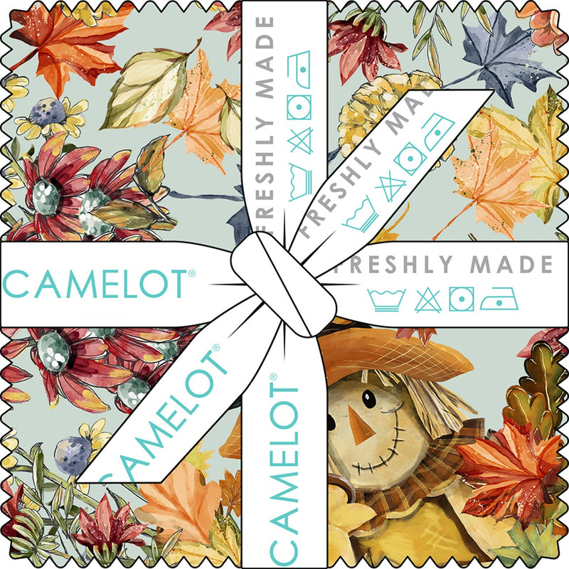 5in Squares Pumpkin Patch Keeper, 42pcs/bundle