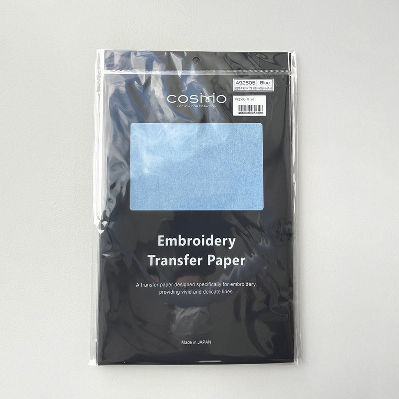 Wide Embroidery Transfer Paper Blue 20.47in x 13.78in 2 Sheets 5pk