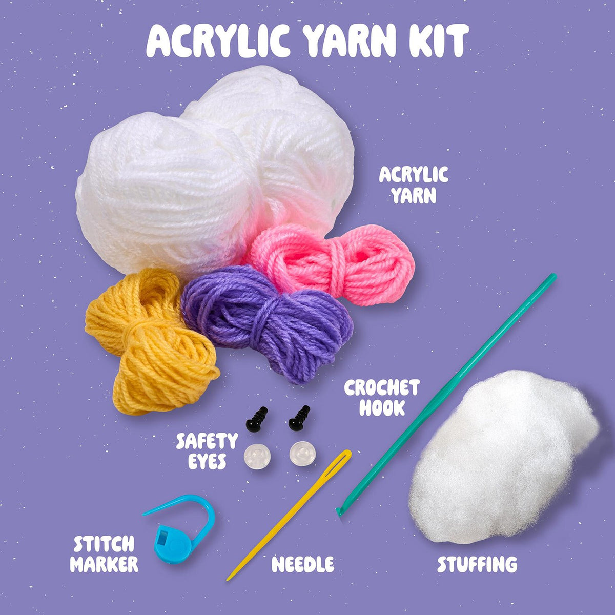 Bucilla Amigurumi Crochet Kit - Luna the Unicorn