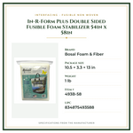 Product Specifications – In-R-Form Plus Double Sided Fusible Foam Stabilizer 54in x 58in