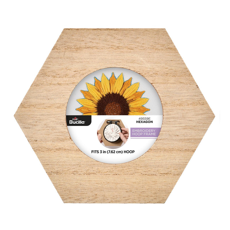 Bucilla Hoop Display 3in Hexagon