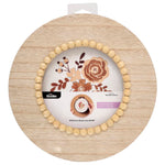 Bucilla Hoop Display 6in Beaded Circle