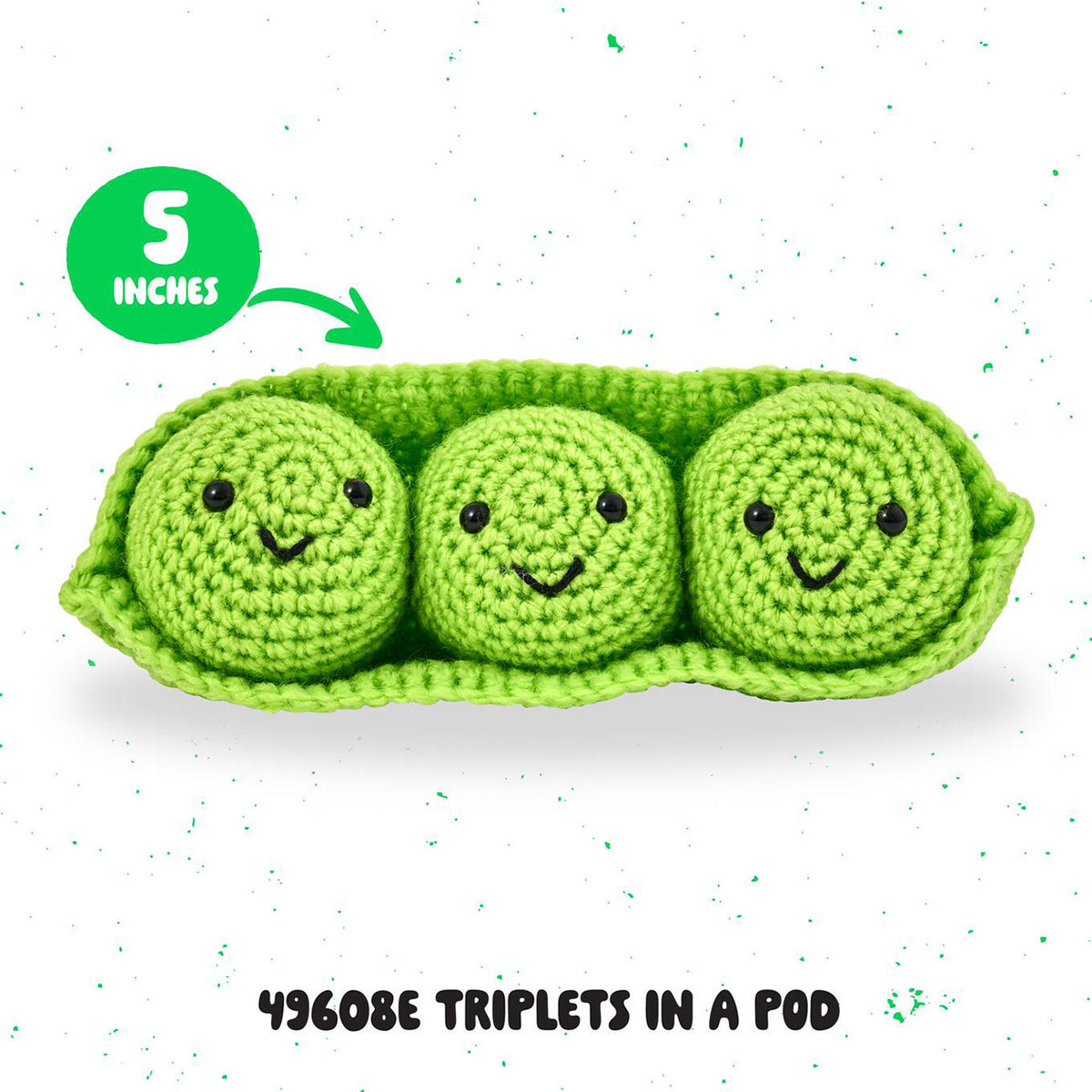 Bucilla Amigurumi Kit 5in Peas in a Pod