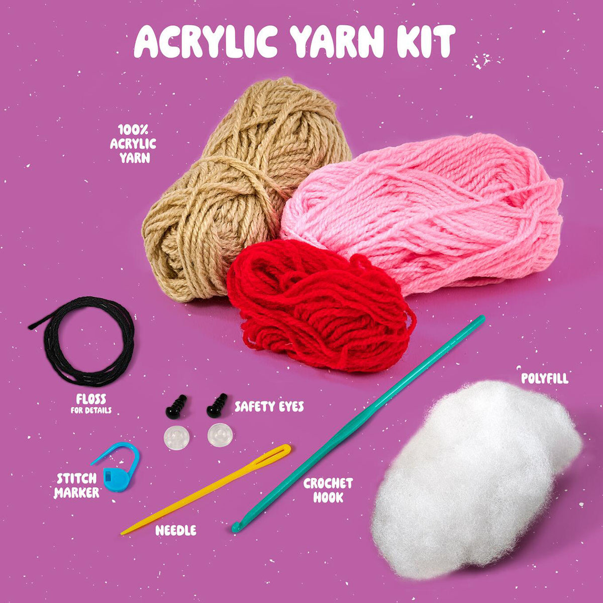 Bucilla Amigurumi Kit 5in Sherry Cupcake