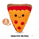 Bucilla Amigurumi Kit 5in Pete the Pizza