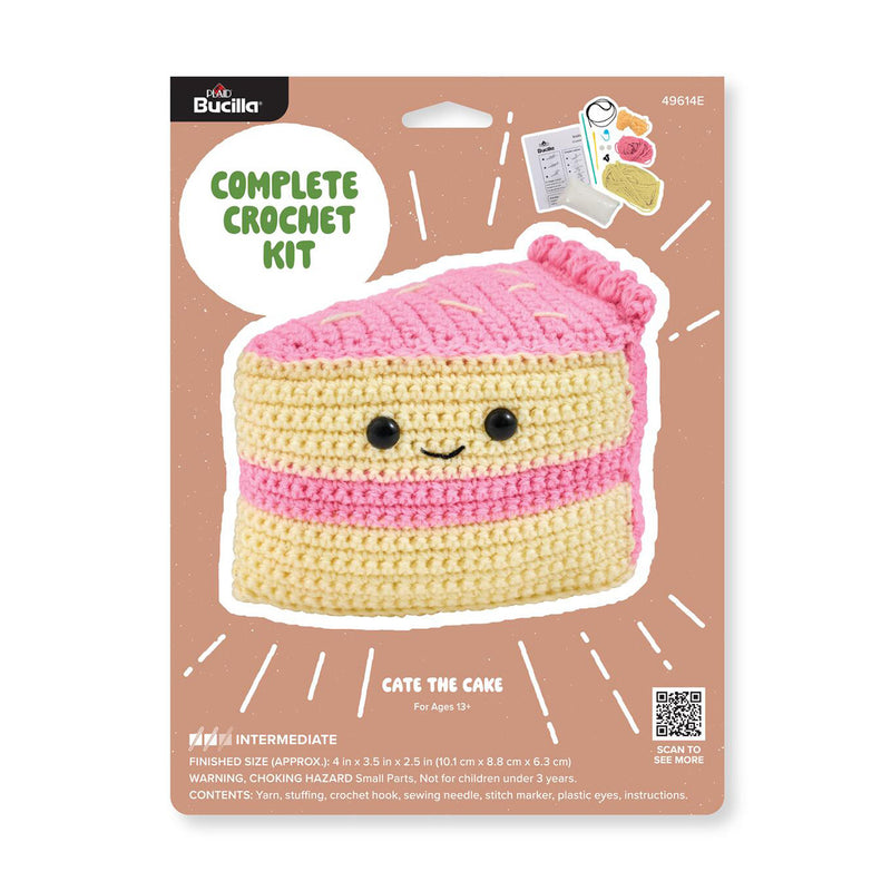 Bucilla Amigurumi Kit 5in Cate the Cake
