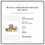 Product Specifications – Bucilla Amigurumi Crochet Kit Frog