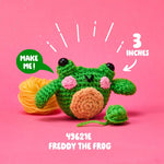 Bucilla Amigurumi Crochet Kit Frog