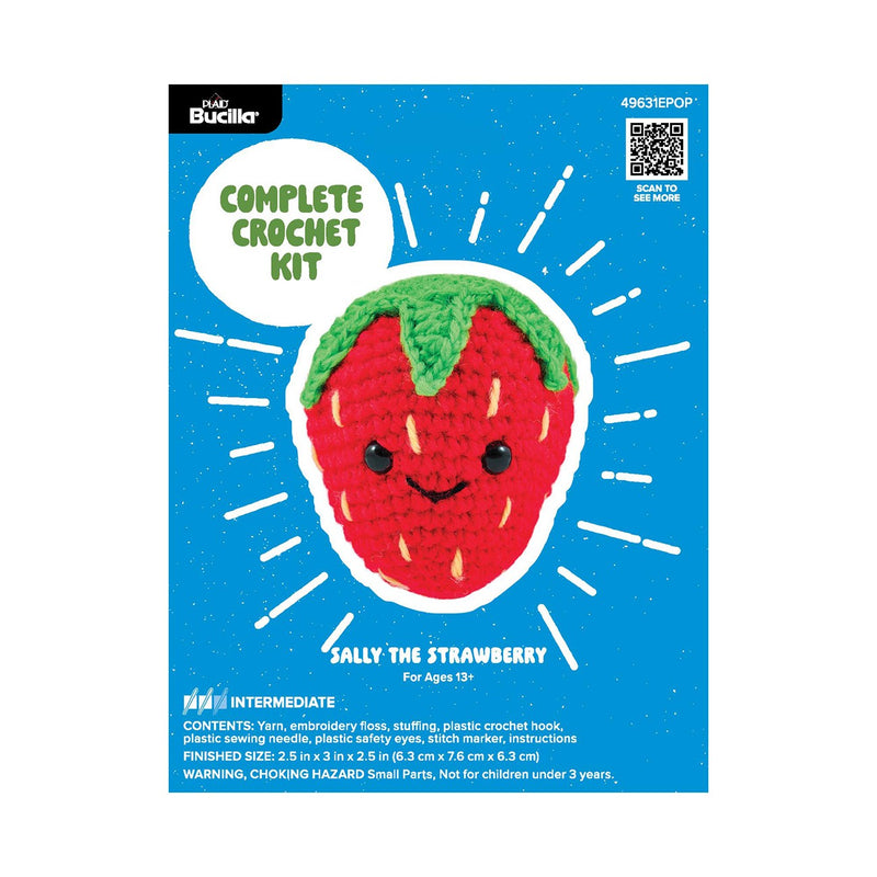 Bucilla Amigurumi Crochet Kit Strawberry
