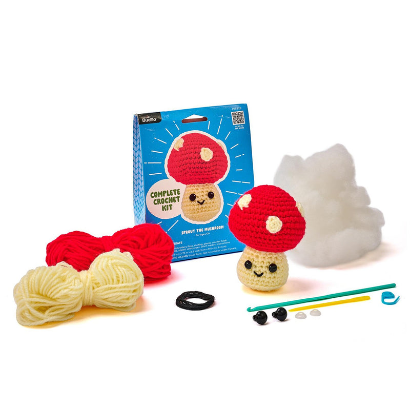 Bucilla Amigurumi Crochet Kit Mushroom