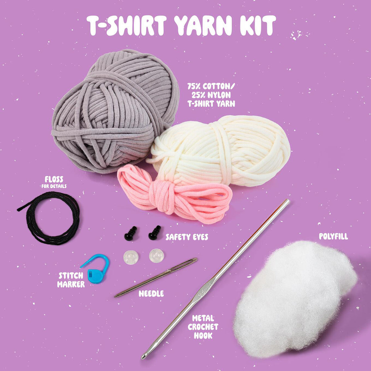 Bucilla Amigurumi Kit 5in Caylee the Cat