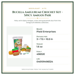 Product Specifications – Bucilla Amigurumi Crochet Kit - Spicy Amigos Pair
