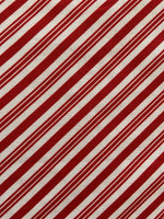 Candy Cane Stripe Bow Top - Plus Sizes only