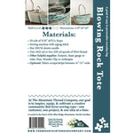 Blowing Rock Tote Rope Sewing Pattern