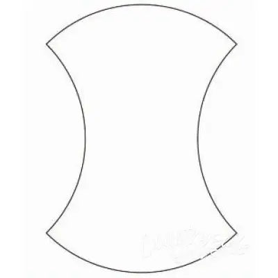 4in Apple Core Template