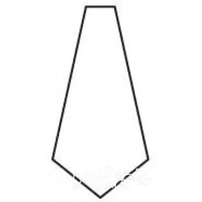 4in Pointed Dresden with 4-2in Circles Papers