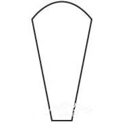 4in Rounded Dresden with 4 Circles Papers (100 pieces per bag)