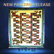 5 + = 12 Quilt Pattern 85035 3DQ6984