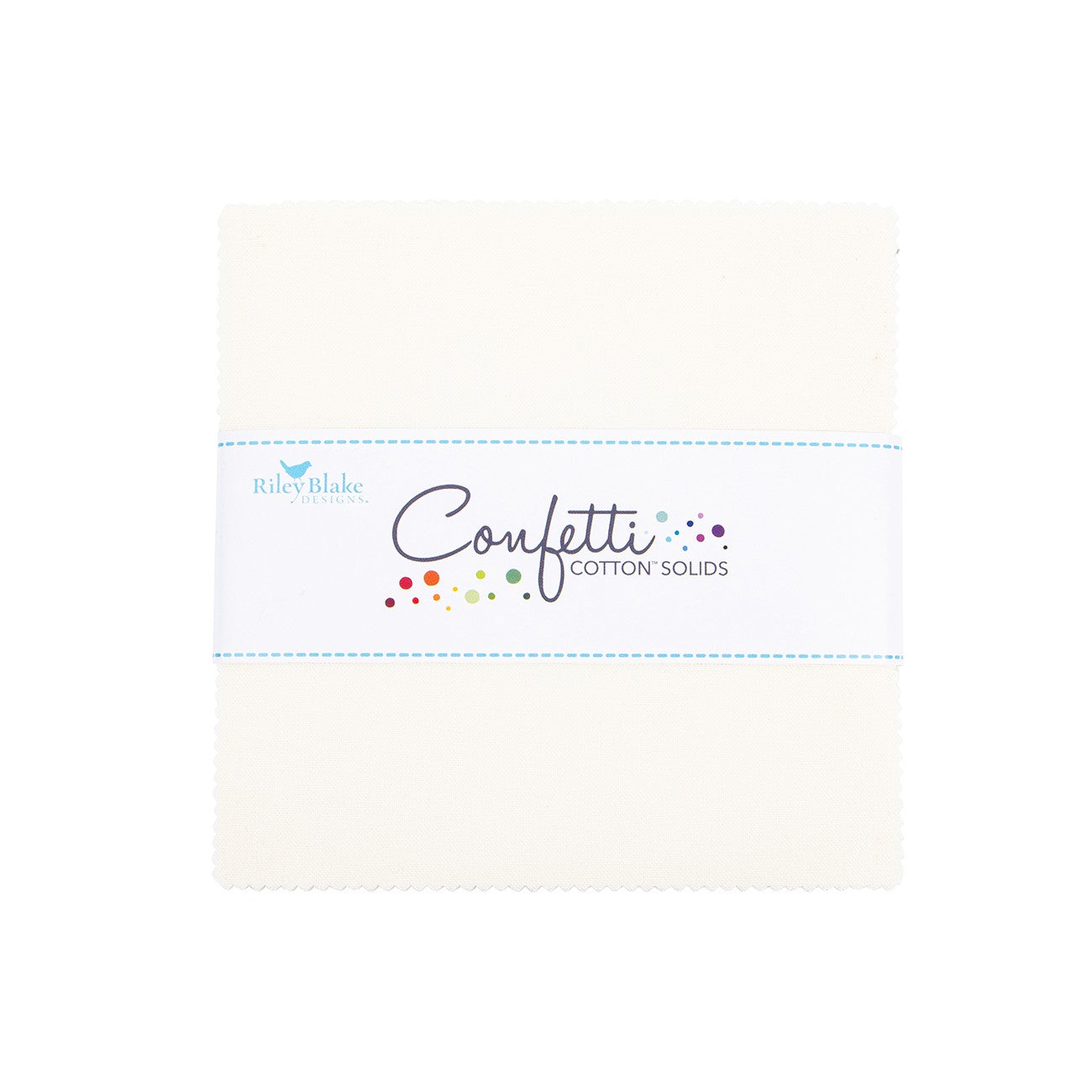 Confetti Cotton LeCreme 5in Squares, 42pcs/bundle