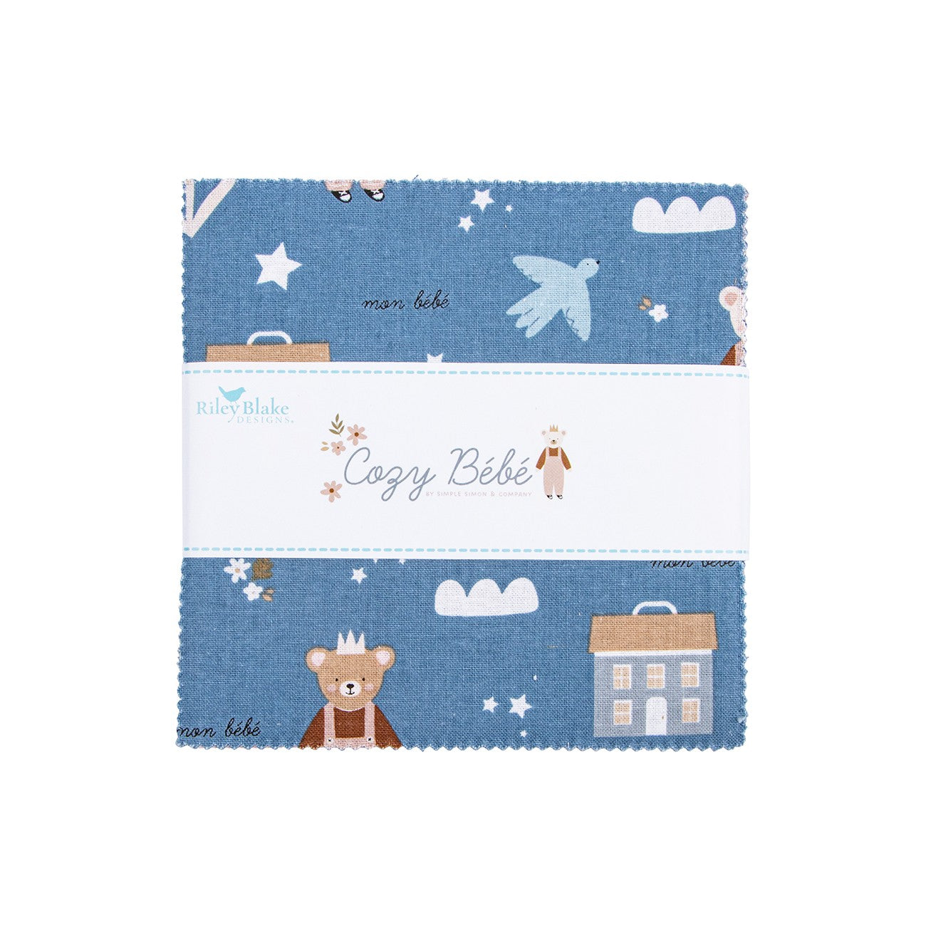 Cozy Bebe 5in Squares, 42pcs/bundle