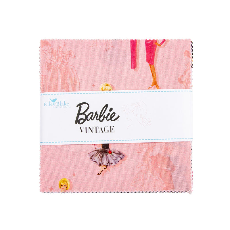 Barbie™ Vintage 5in Squares, 42pcs/bundle