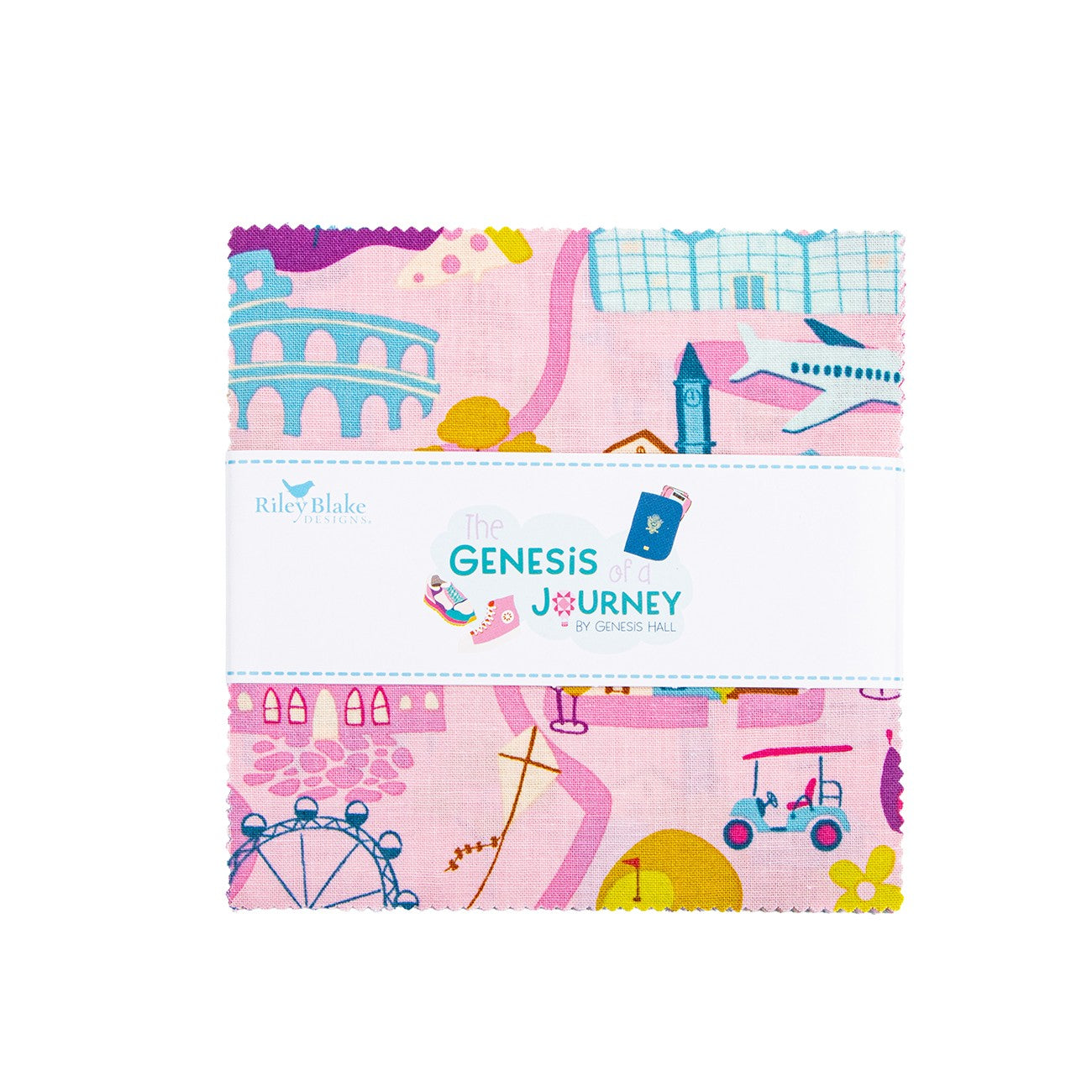 The Genesis of a Journey 5in Squares, 42pcs/bundle