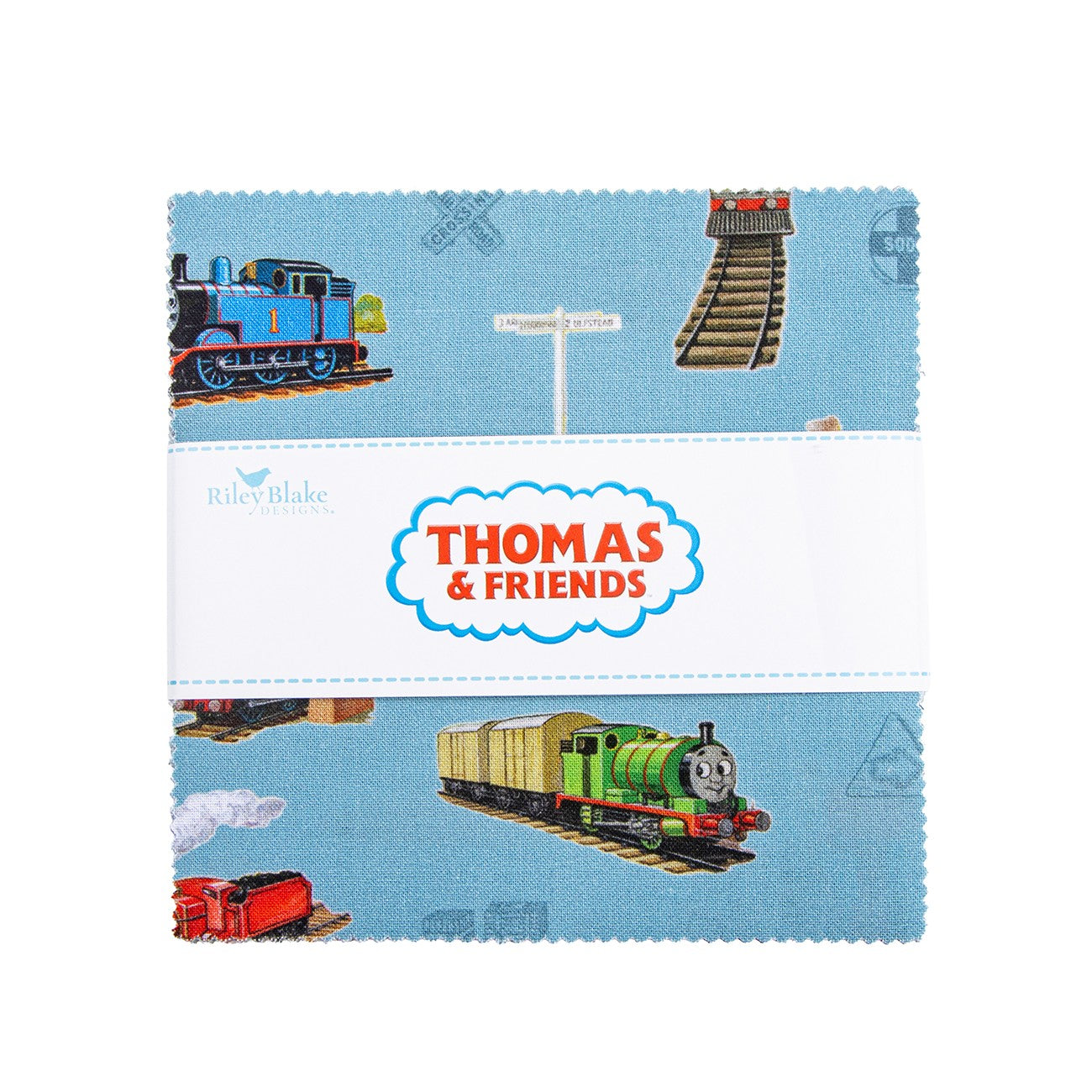 Thomas & Friends™ 80th Anniversary 5in Squares, 42pcs/bundle