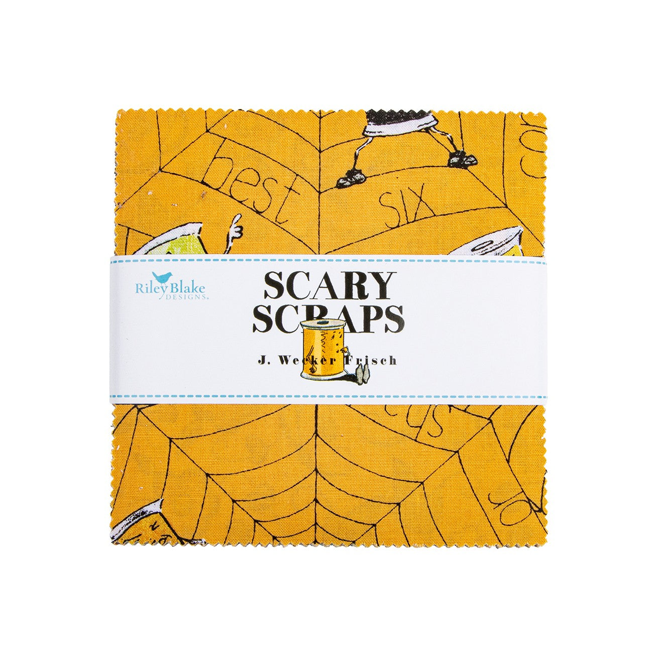 Scary Scraps 5in Squares, 42pcs