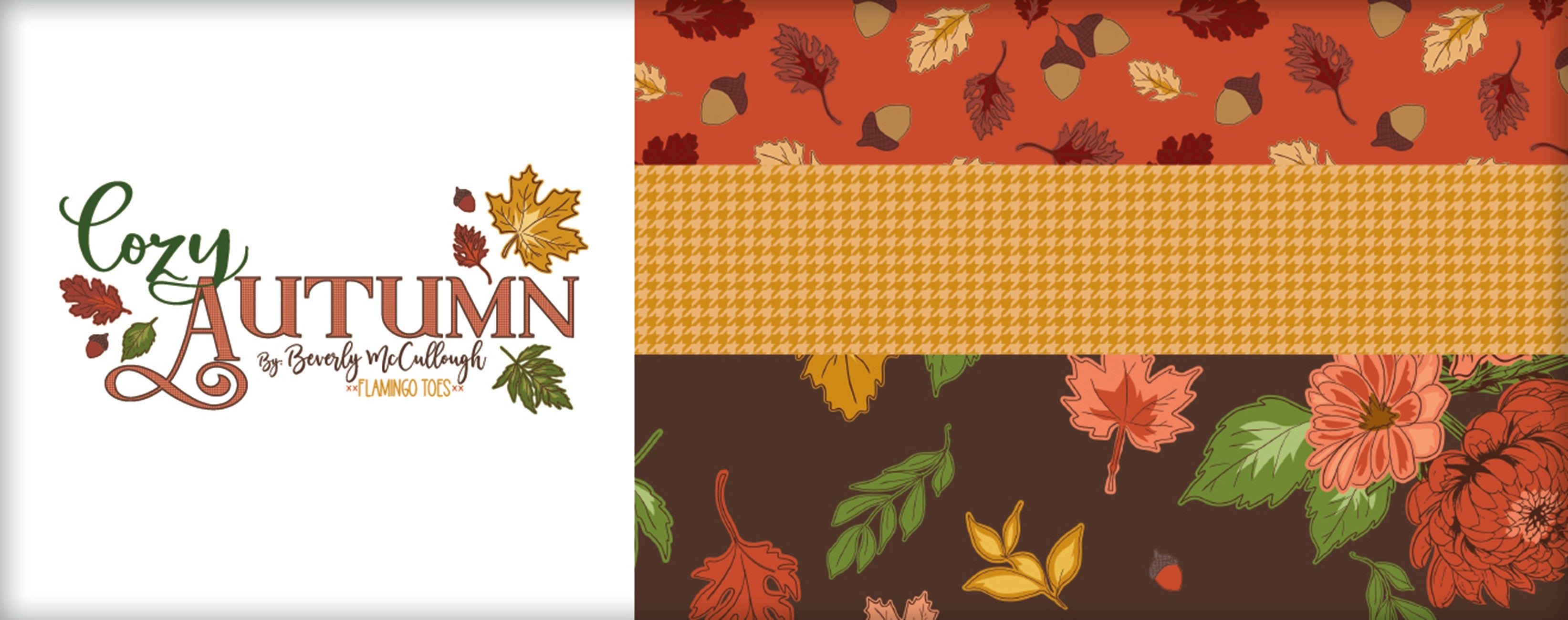 Cozy Autumn 5in Squares, 42pcs/bundle