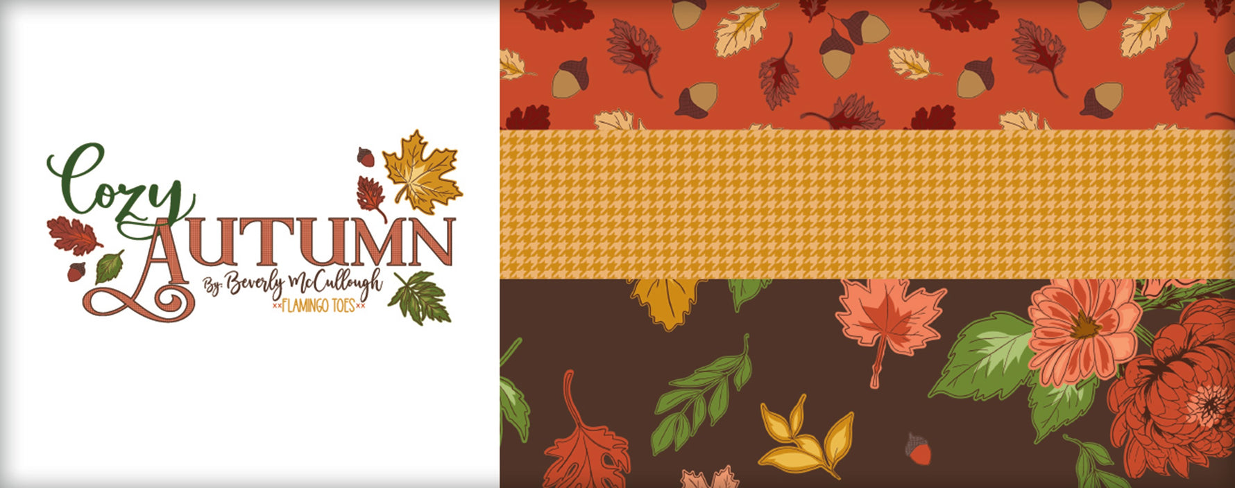 Cozy Autumn 5in Squares, 42pcs/bundle