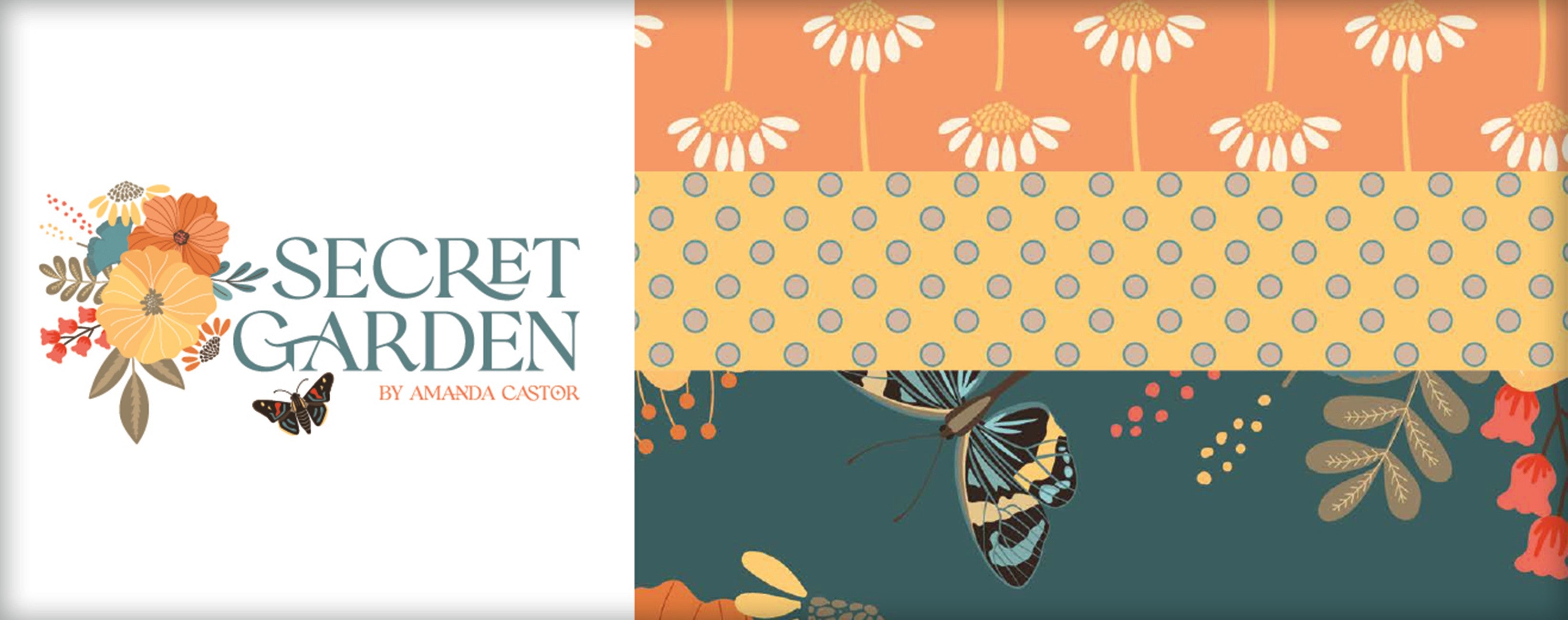 Secret Garden 5in Squares, 42pcs/bundle