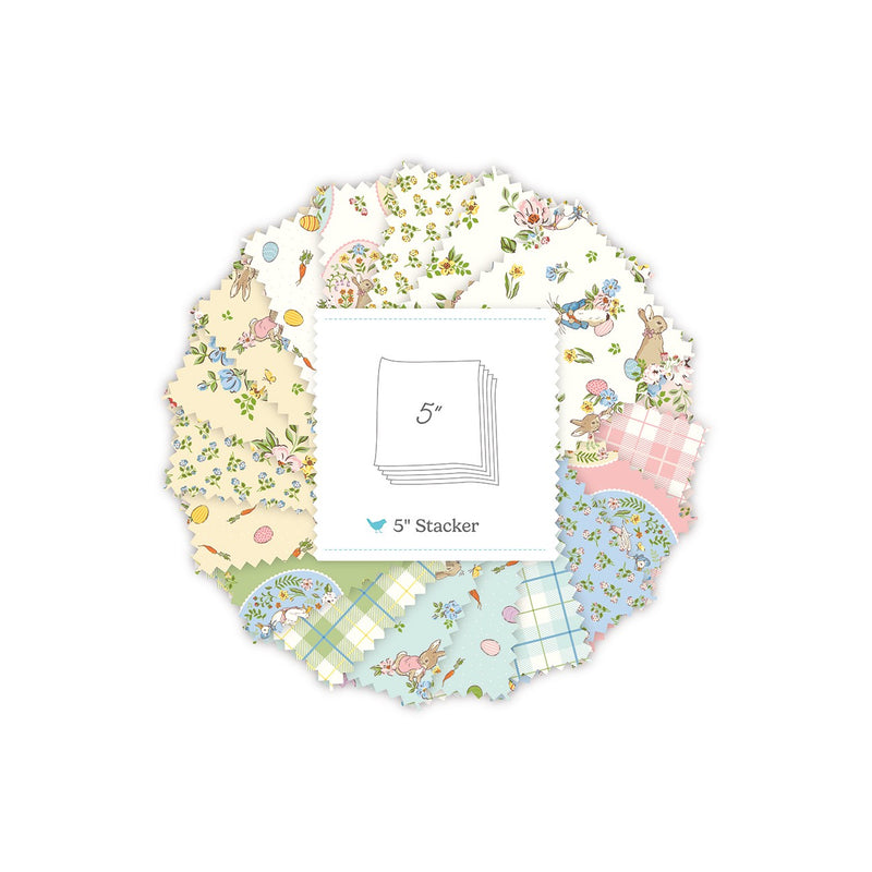 Peter Rabbit™ Spring 5in Squares, 42 Pcs.
