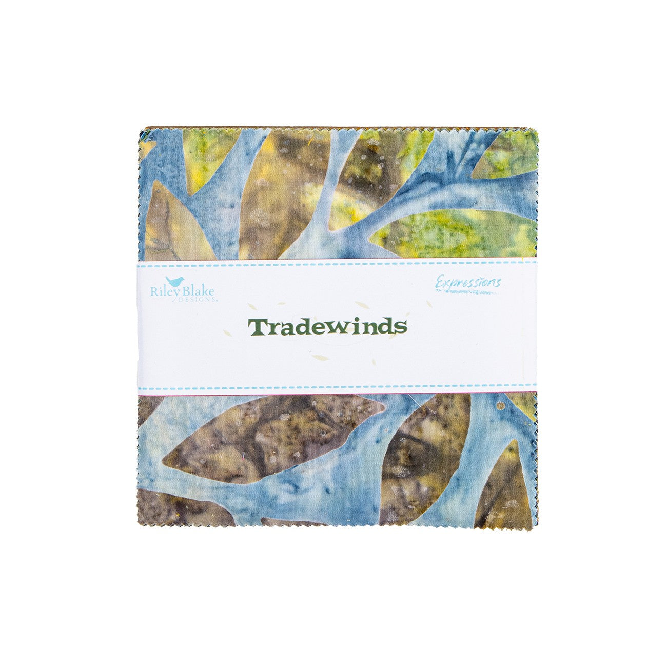 Batiks Tradewinds 5in Squares, 42pcs/bundle