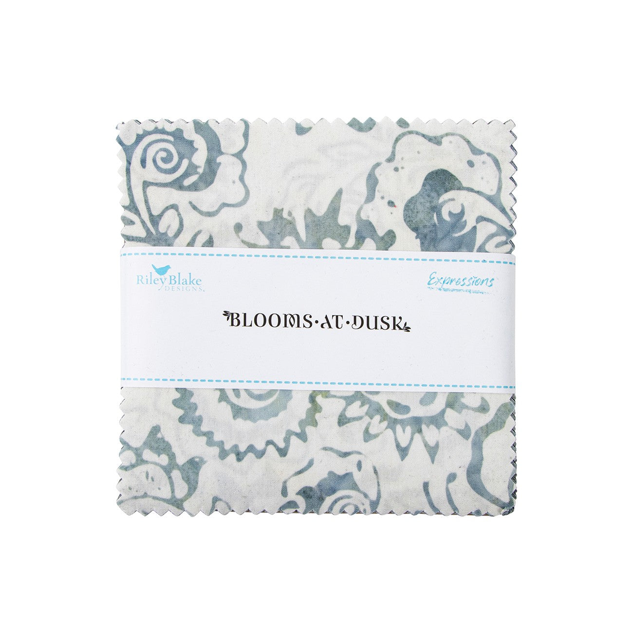Batiks Blooms at Dusk 5in Squares, 42pcs/bundle
