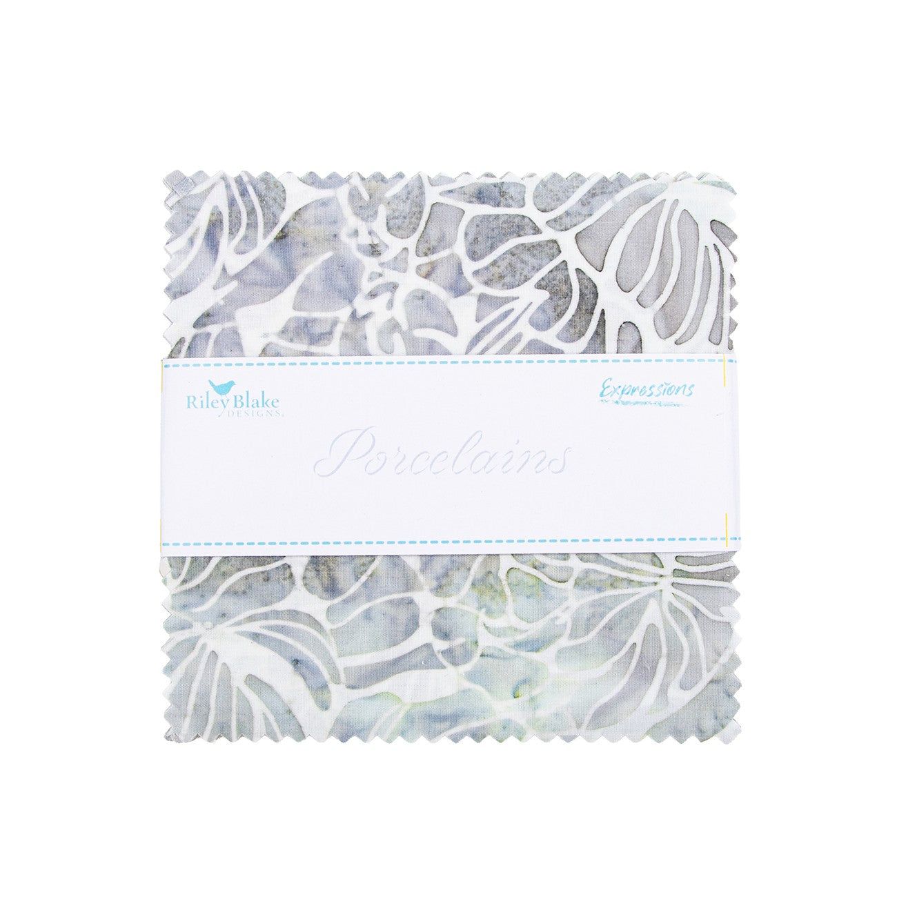 Batiks Porcelains 5in Squares, 42pcs