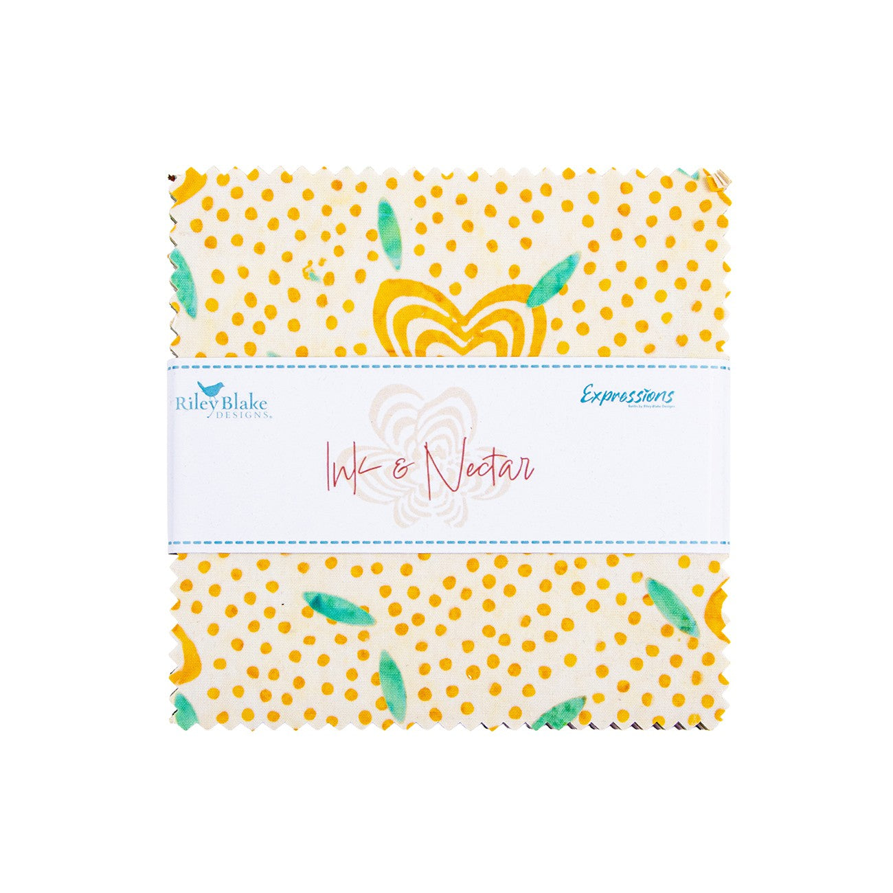 Batiks Ink & Nectar 5 Inch Stacker, 42pcs