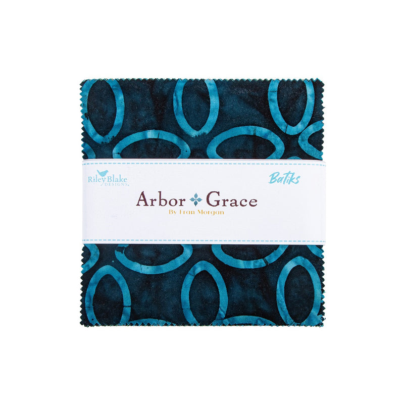 Batiks Arbor Grace 5in Squares 42 Pcs.