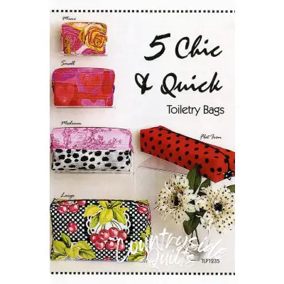 5 Chic & Quick Toiletry Bags