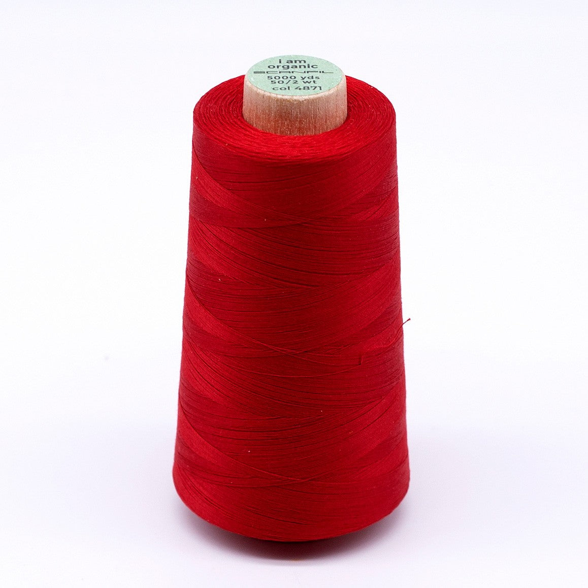Scanfil Organic Cotton Thread 50wt Solid 5,000yd Rubocondo