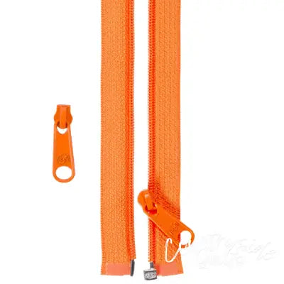 50in Separating Zipper and Extra Slide Pumpkin