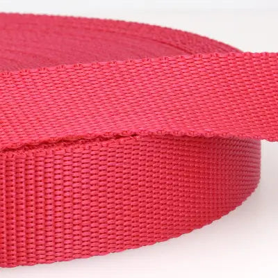 50mm Polypropylene Webbing in Fuschia
