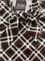 Plaid Bow Top