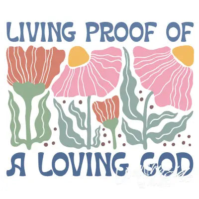 Christian Boho Flowers Fabric Panel 8