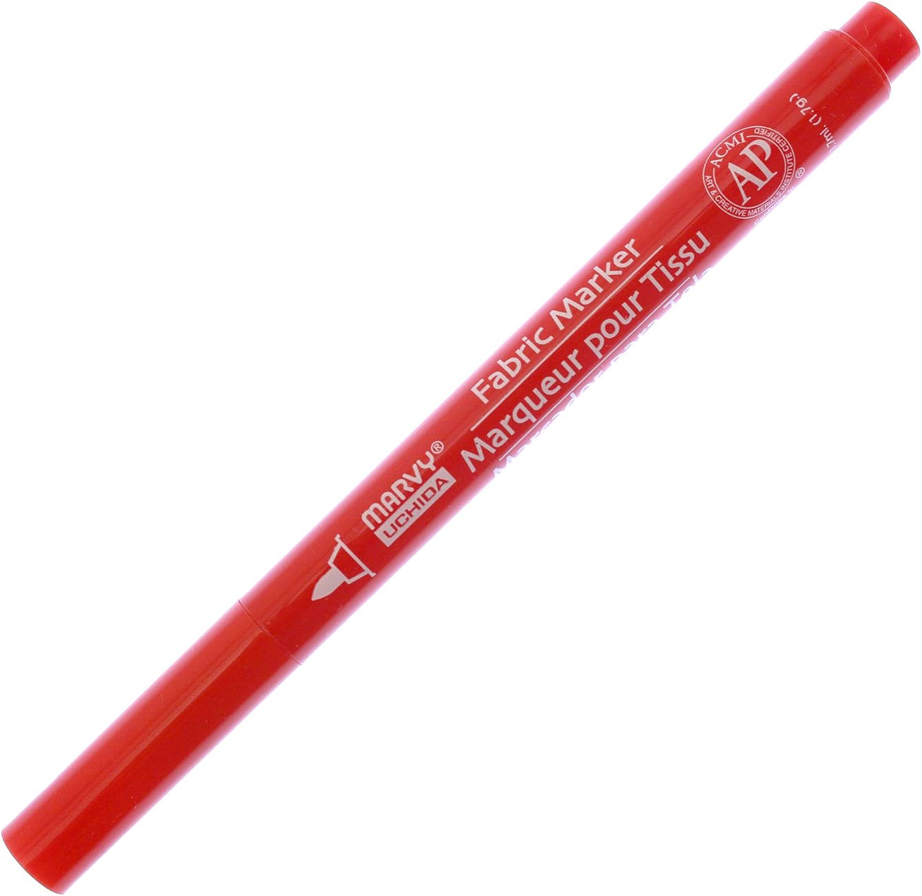 Fabric Marker Fine Point Red