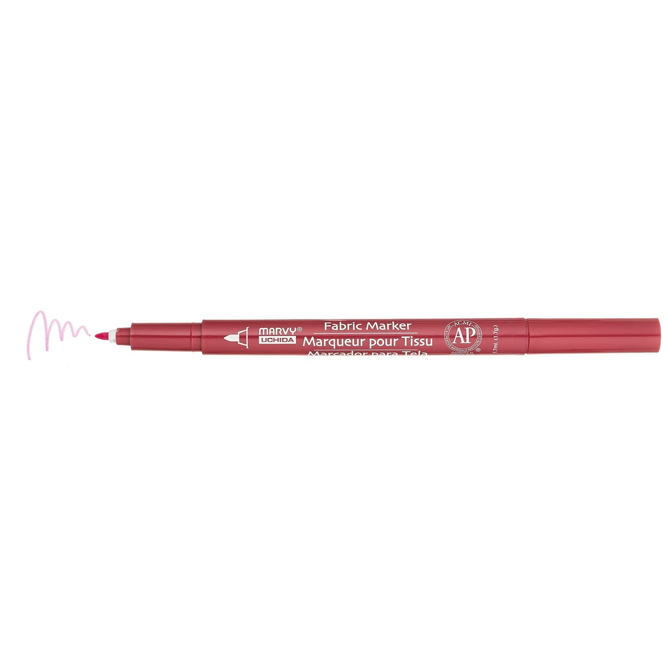 Fabric Marker Fine Point Crimson Lake