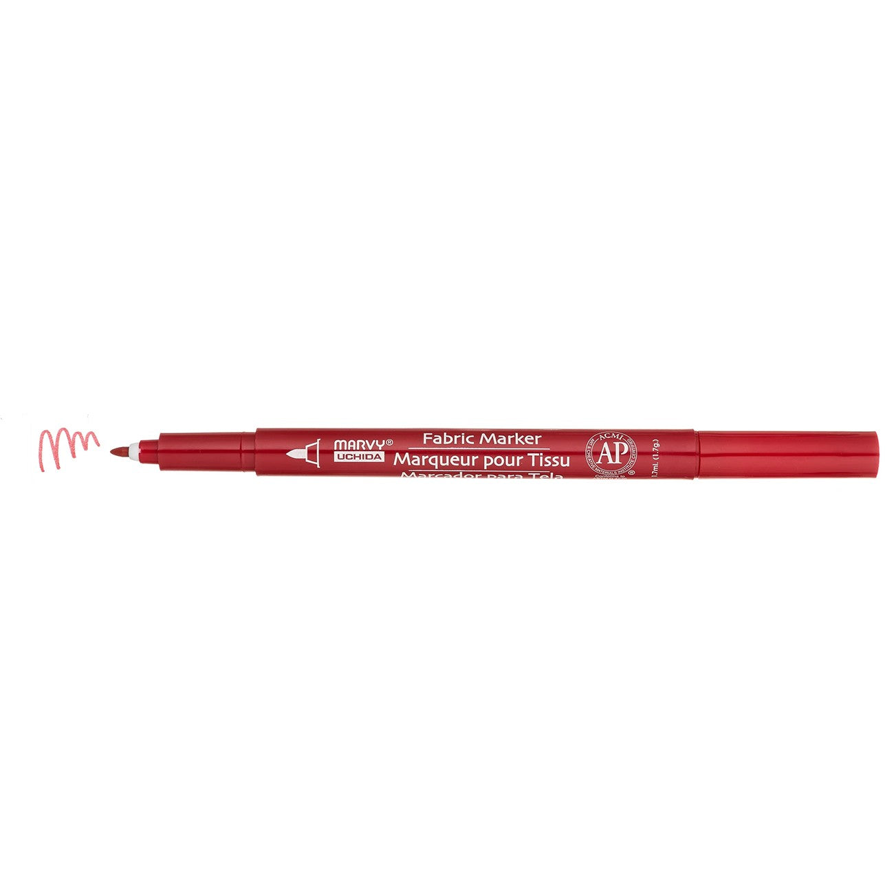 Fabric Marker Fine Point Cherry